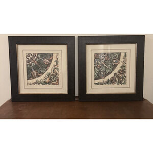 Renaissance Inspired Framed Prints Red Barrel Studio 15" x 15" Classic Greek